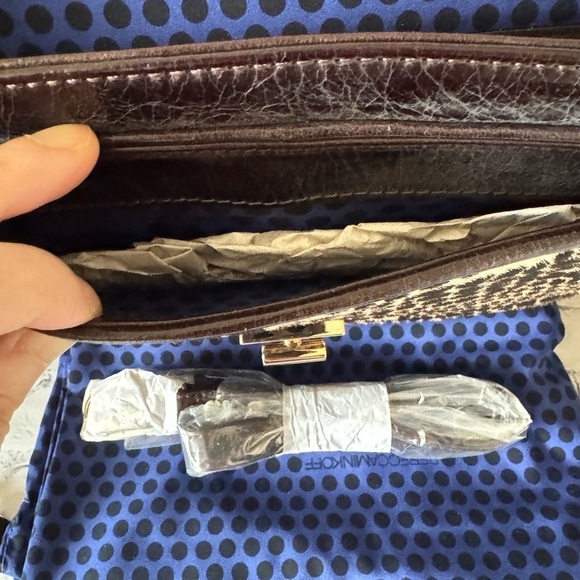 NWT Rebecca Minkoff Satchel Giraffe Bag Retail $395 - Picture 8 of 11